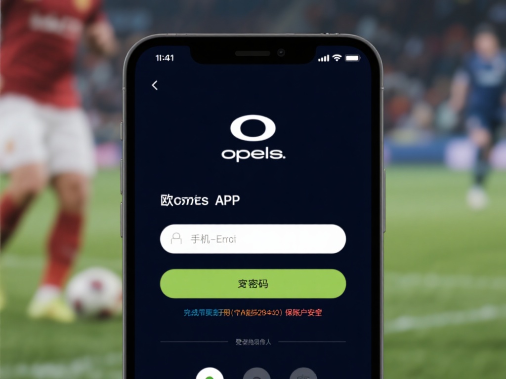 下载完成后，打开欧宝体育APP，你需要进行注册或登