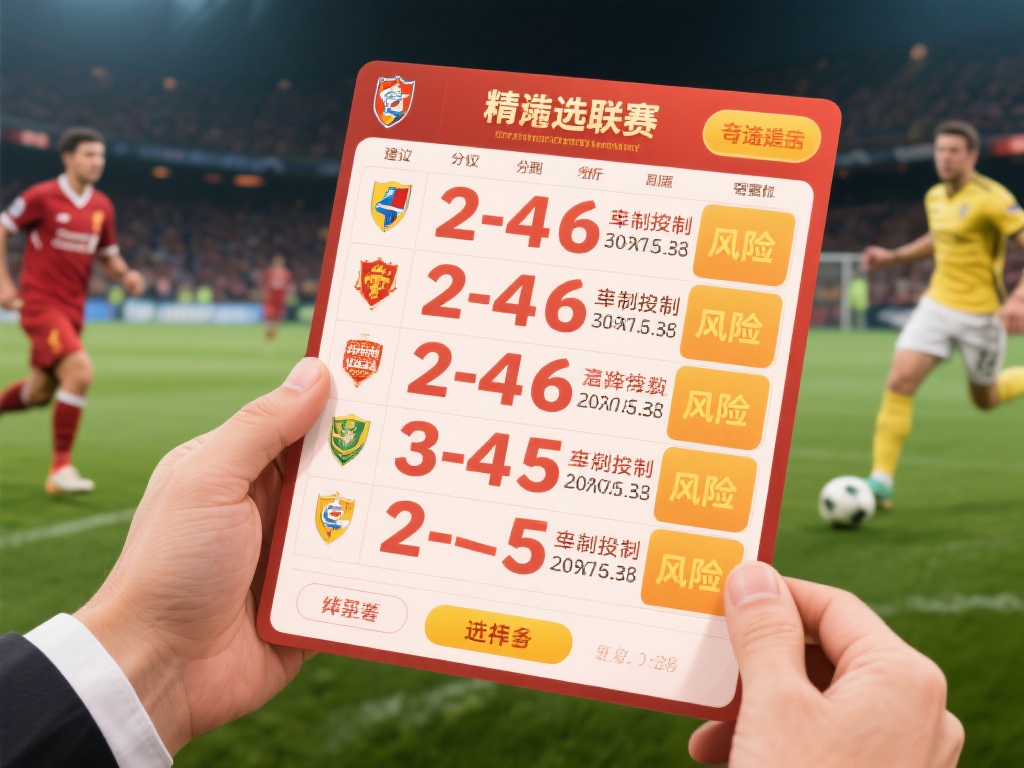 精选比赛，控制数量
串关投注并非越多场比赛越好。